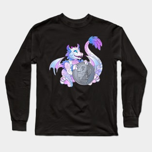 Trans Pride Pocket Dragon Long Sleeve T-Shirt